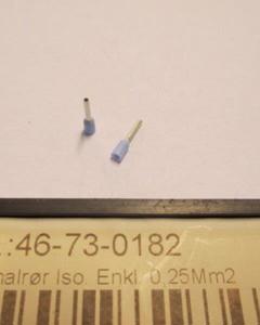 Termiinal Pipe Iso. 0.25mm²